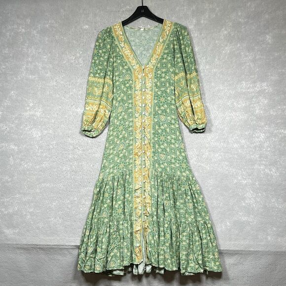 green emerald velvet dress Love Spell Gown (Hunter Green)
